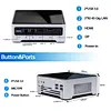 Fanless mini computer